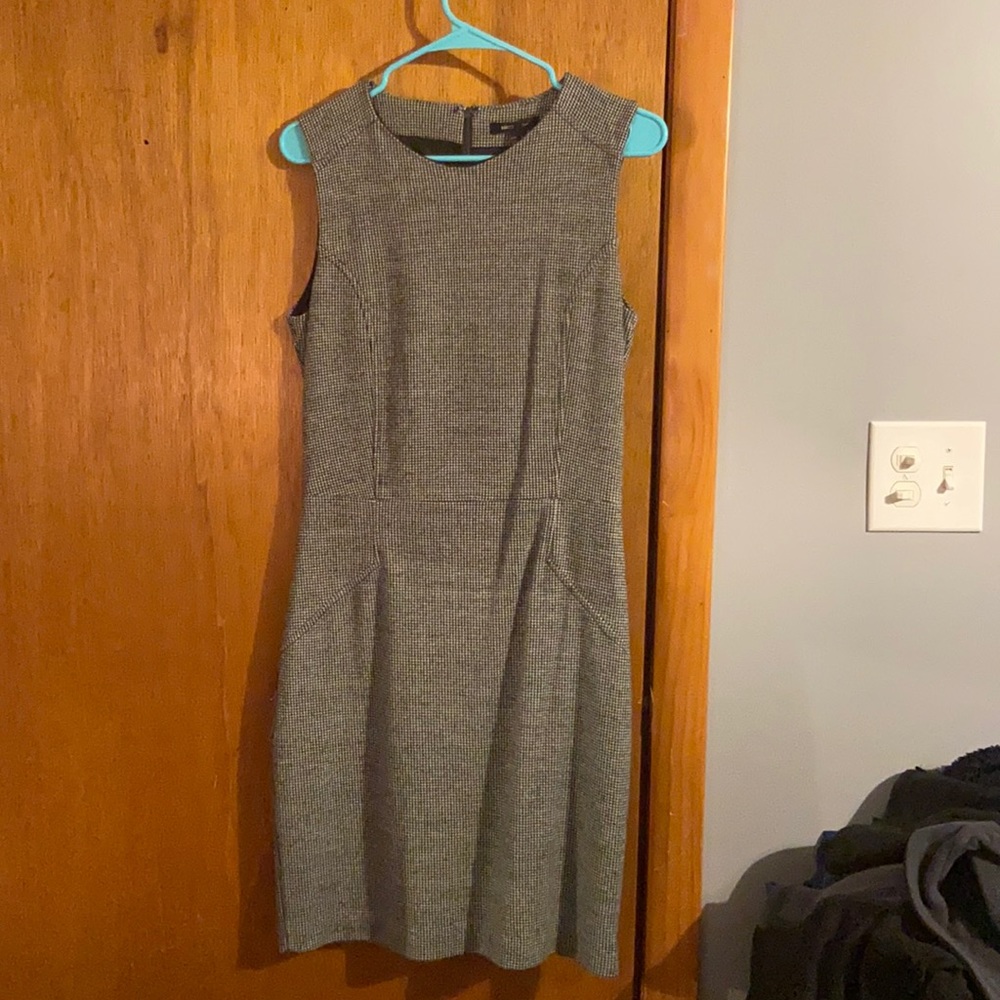 grey dress